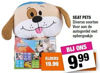 Aanbiedingen Seat pets diverse soorten voor aan de autogordel met opbergvakje - Seat Pets - Geldig van 01/02/2016 tot 14/02/2016 bij Big Bazar