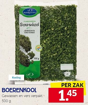 Aanbiedingen Boerenkool - Saladinettes - Geldig van 01/02/2016 tot 07/02/2016 bij Lidl