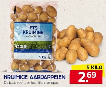 Aanbiedingen Kruimige aardappelen - Huismerk - Lidl - Geldig van 01/02/2016 tot 07/02/2016 bij Lidl