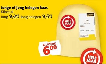 Aanbiedingen Jonge of jong belegen kaas - Huismerk - Jumbo Supermarkten - Geldig van 03/02/2016 tot 31/12/2016 bij Jumbo Supermarkten