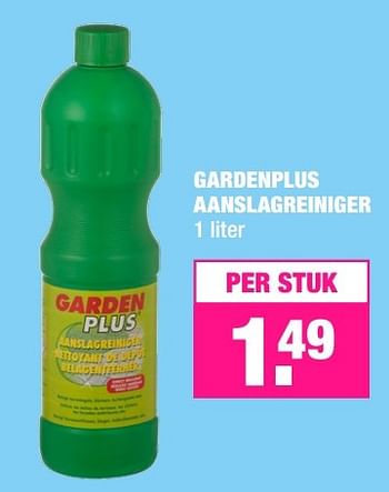 Aanbiedingen Gardenplus aanslagreiniger - Garden Plus  - Geldig van 15/02/2016 tot 28/02/2016 bij Big Bazar