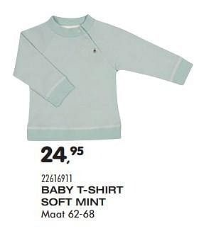 Aanbiedingen Baby t-shirt soft mint - Koeka - Geldig van 23/02/2016 tot 15/03/2016 bij Supra Bazar