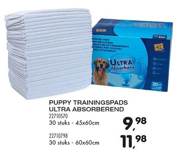 Aanbiedingen Puppy trainingspads ultra absorberend - Huismerk - Supra Bazar - Geldig van 23/02/2016 tot 15/03/2016 bij Supra Bazar