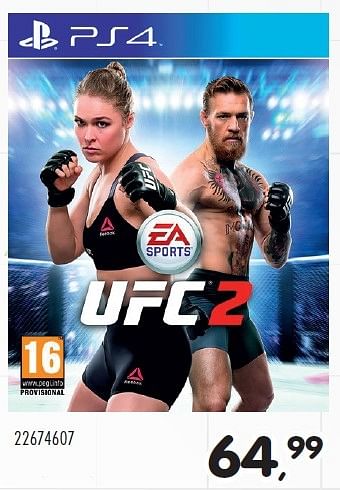 Aanbiedingen Ufc 2 - Electronic Arts - Geldig van 23/02/2016 tot 15/03/2016 bij Supra Bazar