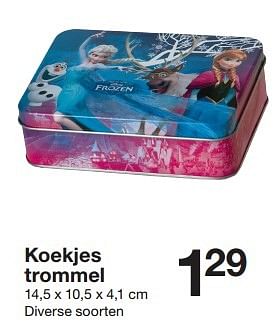 Aanbiedingen Koekjes trommel - Huismerk - Zeeman  - Geldig van 20/02/2016 tot 26/02/2016 bij Zeeman