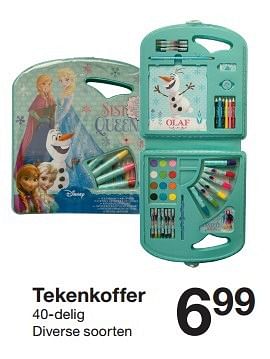 Aanbiedingen Tekenkoffer - Huismerk - Zeeman  - Geldig van 20/02/2016 tot 26/02/2016 bij Zeeman