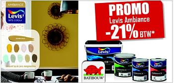 Aanbiedingen Promo levis ambiance -21%btw - Levis - Geldig van 26/02/2016 tot 31/03/2016 bij Multi Bazar