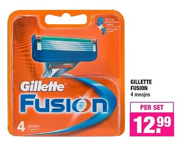 Aanbiedingen Gillette fusion - Gillette - Geldig van 29/02/2016 tot 13/03/2016 bij Big Bazar