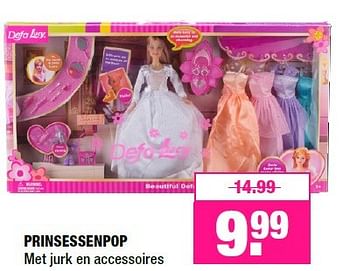 Aanbiedingen Prinsessenpop - Defa Lucy - Geldig van 29/02/2016 tot 13/03/2016 bij Big Bazar