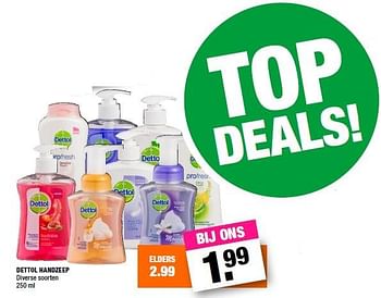 Aanbiedingen Dettol handzeep - Dettol - Geldig van 29/02/2016 tot 13/03/2016 bij Big Bazar