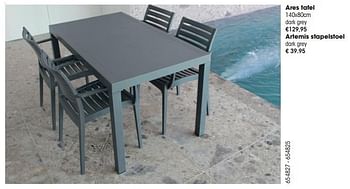 Aanbiedingen Ares tafel - Huismerk - Multi Bazar - Geldig van 09/03/2016 tot 30/06/2016 bij Multi Bazar