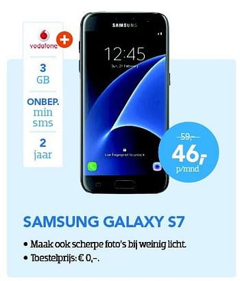 Aanbiedingen Samsung galaxy s7 - Samsung - Geldig van 29/02/2016 tot 31/03/2016 bij Coolblue