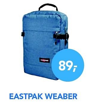 Aanbiedingen Eastpak weaber - Eastpak - Geldig van 29/02/2016 tot 31/03/2016 bij Coolblue