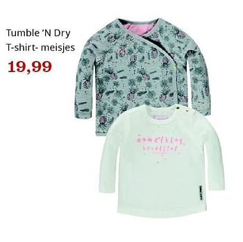 Aanbiedingen Tumble `n dry t-shirt- meisjes - Tumble - Geldig van 07/03/2016 tot 28/03/2016 bij Bol