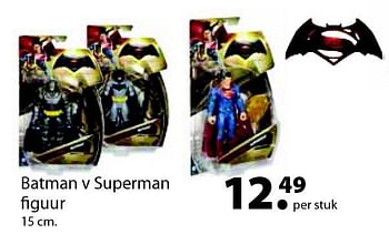 Aanbiedingen Batman v superman figuur - Batman - Geldig van 14/03/2016 tot 03/04/2016 bij Multi Bazar