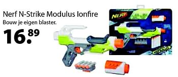Aanbiedingen Nerf n-strike modulus ionfire - Nerf - Geldig van 14/03/2016 tot 03/04/2016 bij Multi Bazar