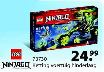Aanbiedingen Ketting voertuig hinderlaag - Lego - Geldig van 14/03/2016 tot 03/04/2016 bij Multi Bazar