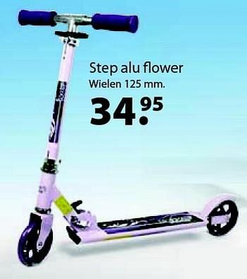 Aanbiedingen Step alu flower - Huismerk - Multi Bazar - Geldig van 14/03/2016 tot 03/04/2016 bij Multi Bazar