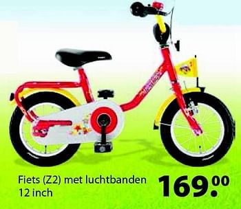 Aanbiedingen Fiets (z2) met luchtbanden 12 inch - Puky - Geldig van 14/03/2016 tot 03/04/2016 bij Multi Bazar