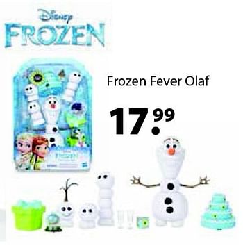Aanbiedingen Frozen fever olaf - Disney  Frozen - Geldig van 14/03/2016 tot 03/04/2016 bij Multi Bazar