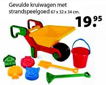 Aanbiedingen Gevulde kruiwagen met strandspeelgoed - Rolly toys - Geldig van 14/03/2016 tot 03/04/2016 bij Multi Bazar