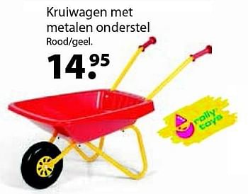 Aanbiedingen Kruiwagen met metalen onderstel - Rolly toys - Geldig van 14/03/2016 tot 03/04/2016 bij Multi Bazar