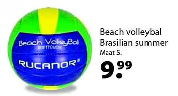Aanbiedingen Beach volleybal brasilian summer - Rucanor - Geldig van 14/03/2016 tot 03/04/2016 bij Multi Bazar