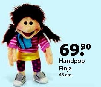 Aanbiedingen Handpop finja - Living Puppets - Geldig van 14/03/2016 tot 03/04/2016 bij Multi Bazar