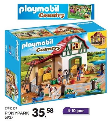 Aanbiedingen Ponypark - Playmobil - Geldig van 15/03/2016 tot 19/04/2016 bij Supra Bazar
