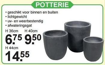 Aanbiedingen Potterie - Huismerk - Van Cranenbroek - Geldig van 14/03/2016 tot 03/04/2016 bij Van Cranenbroek
