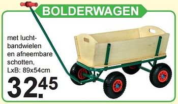 Aanbiedingen Bolderwagen - Huismerk - Van Cranenbroek - Geldig van 14/03/2016 tot 03/04/2016 bij Van Cranenbroek