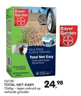 Aanbiedingen Total net easy - Bayer - Geldig van 15/03/2016 tot 19/04/2016 bij Supra Bazar