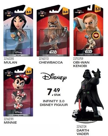 Aanbiedingen Infinity 3.0 disney figuur - Disney - Geldig van 15/03/2016 tot 19/04/2016 bij Supra Bazar