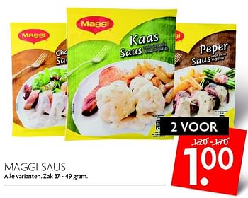 Aanbiedingen Maggi saus - MAGGI - Geldig van 13/03/2016 tot 19/03/2016 bij Deka Markt