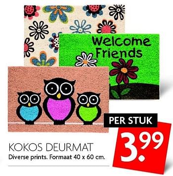 Aanbiedingen Kokos deurmat - Huismerk - Deka Markt - Geldig van 13/03/2016 tot 19/03/2016 bij Deka Markt