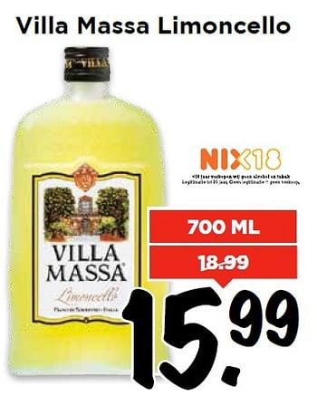 Aanbiedingen Villa massa limoncello - Villa Massa - Geldig van 13/03/2016 tot 19/03/2016 bij Vomar