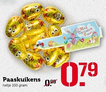 Aanbiedingen Paaskuikens - Huismerk - Coop - Geldig van 14/03/2016 tot 20/03/2016 bij Coop