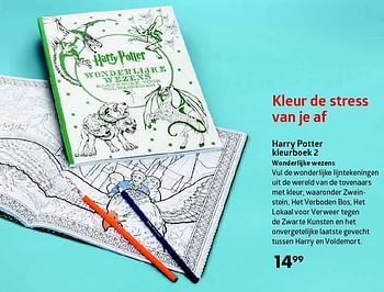 Aanbiedingen Harry potter kleurboek 2 wonderlijke wezens - Huismerk-Bruna - Geldig van 07/03/2016 tot 20/03/2016 bij Bruna