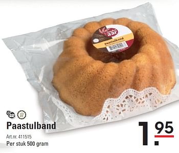 Aanbiedingen Paastulband - Gouden Aar - Geldig van 10/03/2016 tot 28/03/2016 bij Sligro