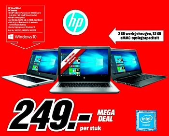 HP 14-ac180nd 14 laptop - Promotie bij Media Markt