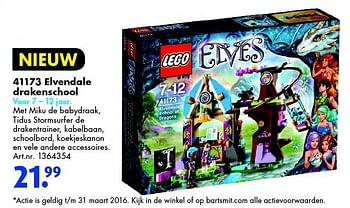 Aanbiedingen 41173 elvendale drakenschool - Lego - Geldig van 12/03/2016 tot 27/03/2016 bij Bart Smit