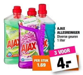 Aanbiedingen Ajax allesreiniger - Ajax - Geldig van 14/03/2016 tot 27/03/2016 bij Big Bazar