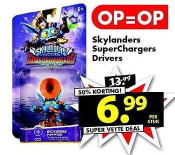 Aanbiedingen Skylanders superchargers drivers - Activision - Geldig van 19/03/2016 tot 03/04/2016 bij Bart Smit