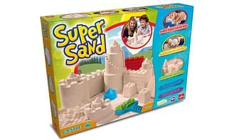 Aanbiedingen Super Sand Castle Set - Goliath - Geldig van 22/04/2017 tot 07/05/2017 bij ToyChamp