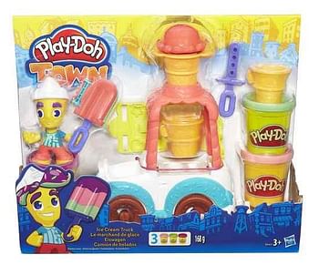 Aanbiedingen Play-Doh Town Ijswagen - Play-Doh - Geldig van 08/04/2017 tot 20/04/2017 bij ToyChamp