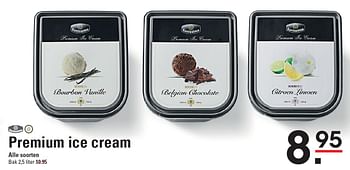 Aanbiedingen Premium ice cream - sanissimo - Geldig van 10/03/2016 tot 28/03/2016 bij Sligro