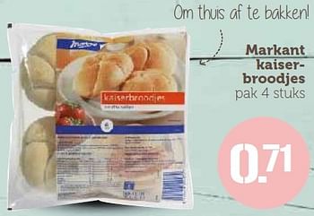 Aanbiedingen Markant kaiserbroodjes - Markant - Geldig van 21/03/2016 tot 28/03/2016 bij Coop