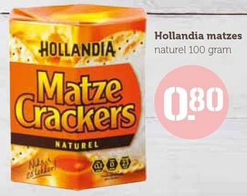 Aanbiedingen Hollandia matzes - Hollandia - Geldig van 21/03/2016 tot 28/03/2016 bij Coop