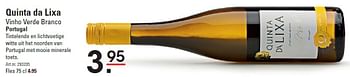 Aanbiedingen Quinta da lixa vinho verde branco portugal - Witte wijnen - Geldig van 10/03/2016 tot 28/03/2016 bij Sligro