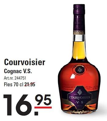 Aanbiedingen Courvoisier cognac v.s. - Courvoisier - Geldig van 10/03/2016 tot 28/03/2016 bij Sligro